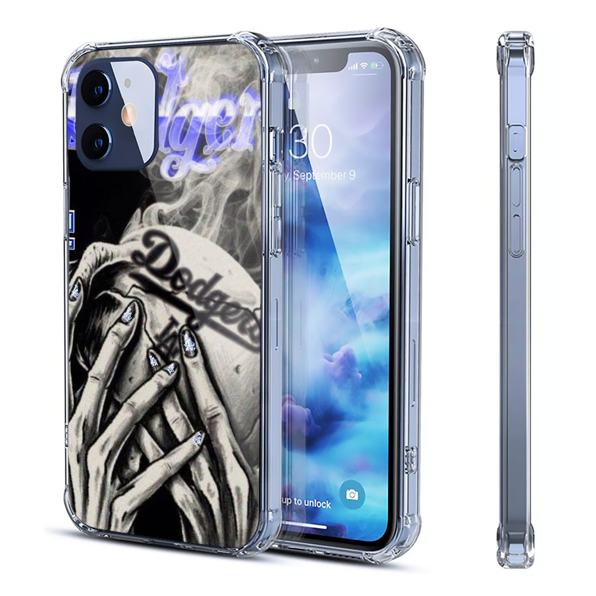  Clear IPhone 12 Case – Soft TPU With UV Print – Enhanced Drop Protection, Precise Fit, Anti-Fingerprint, Customizable Design, Scratch-Resistant, Yellow-Resistant